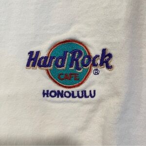LIKE NEW!! Vintage Hard Rock Cafe T Shirt Embroidered Emblem  Size XL